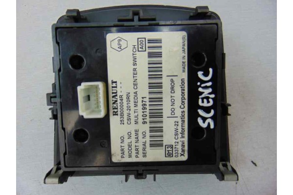 253B00004R MANDO MULTIFUNCION RENAULT SCENIC III (JZ) Emotion 2009 253B00004R 184892 RENAULT - 3