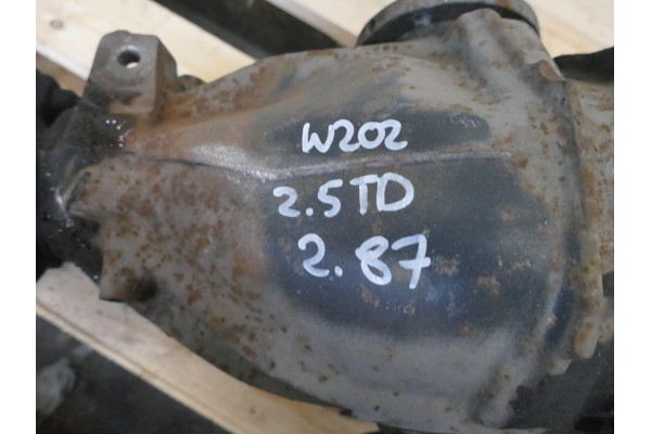 MERCEDES C CLASS W202 2 5 TD DIFFERENTIAL BRIDGE REAR 2 87 Quality of parts according to GVO O original with manufacturer s logo