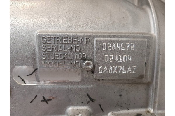 Gearbox Automatic BMW X3M F97 X4M F98 Catalog number of the part 9501976 8469956 GA8HP76X XJU XJB CATPOL 18112