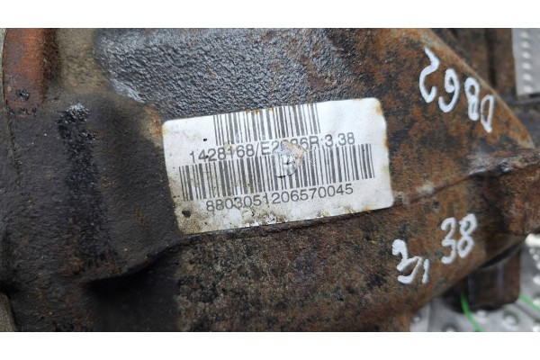 BRIDGE DYFER REAR 3 38 1428168 BMW E46 1 8 2 0 16V Installation side multipurpose