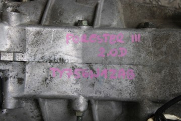 MANUAL GEARBOX SUBARU FORESTER III 3 TY756W1ZAB Part manufacturer Subaru OE