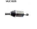 SKF VKJC8105 HALF AXLE BMW X5 E70 X6 E71 LE 637MM Product weight 7 61 kg