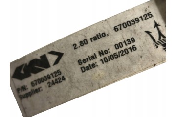 Diferencial trasero Maserati Ghibli 670039125