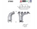 CATALYTIC CONVERTER 37883 AS AUDI SEAT SKODA A2 Packaging status original