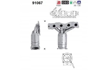 CATALYST 91067 AS SUZUKI SWIFT III Packaging status original