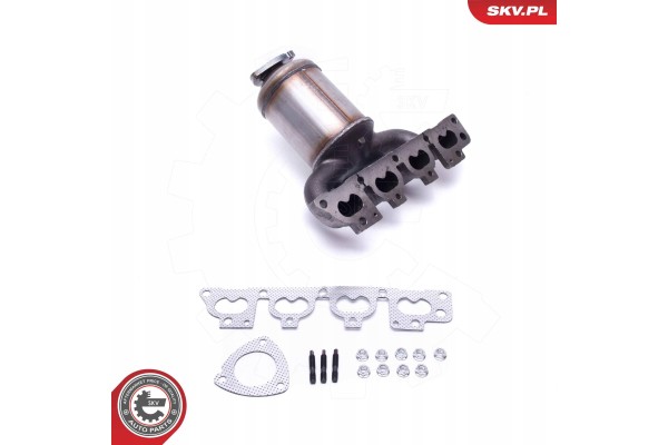 CATALYTIC CONVERTER SKV ESEN 62SKV006 Quality of parts according to GVO Q original with factory logo OEM OES