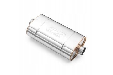 OVAL MUFFLER RM MOTORS E001 76mm length 35cm 3