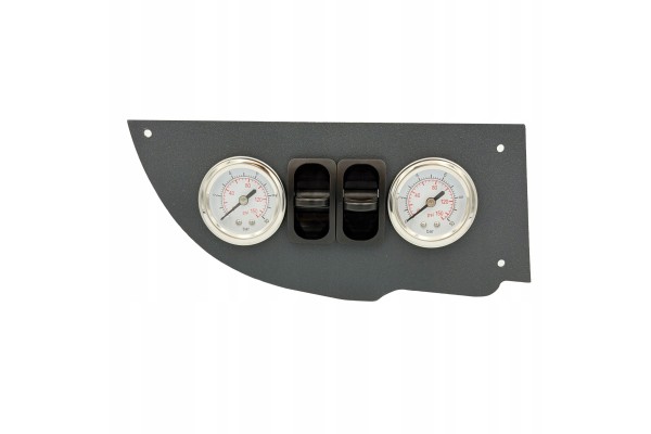 Sterownik poduszek pneumatycznych Ducato Boxer Jumper 2 manometry 2 suwaki