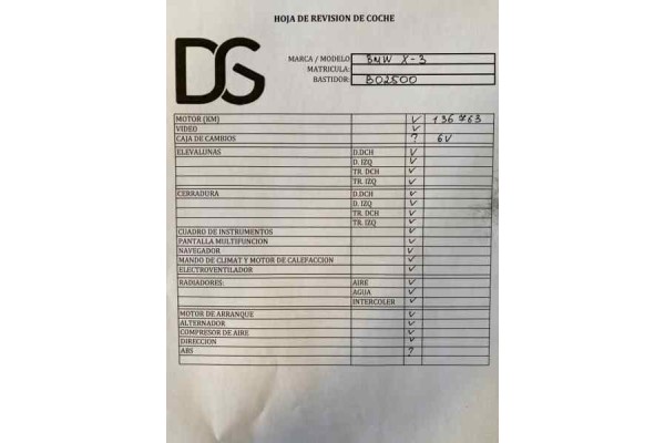 BMW SERIE X3 (E83) 3.0d