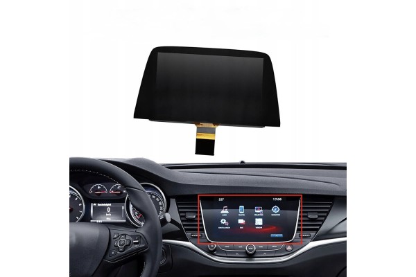 Touch screen with LCD display 8 Opel Astra K LQ080Y5DZ10 Catalog number of the part LQ080Y5DZ10
