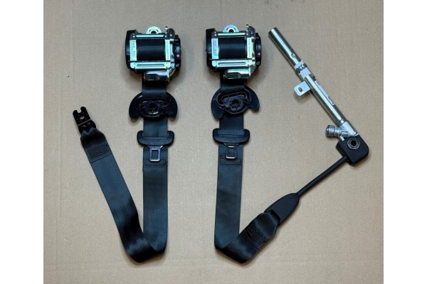 SKODA FABIA IV 2021 2026 SEAT BELTS LEFT RIGHT FRONT Catalog number of the part 6VB857705D 6VB857706E