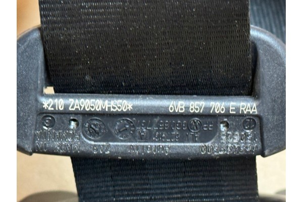 Cinturones de Seguridad Delanteros Izquierdo y Derecho para SKODA FABI