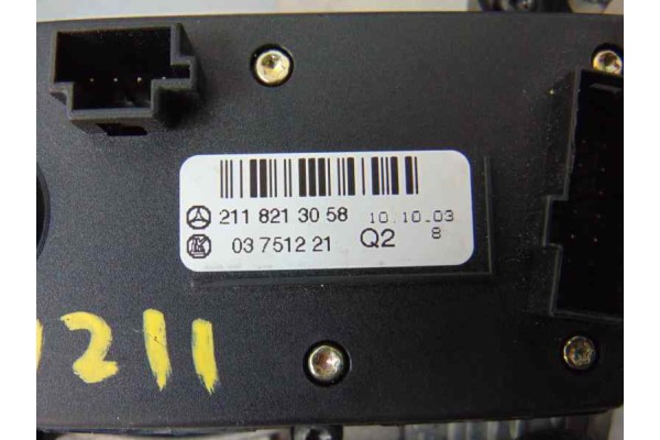 2118213058 INTERRUPTOR MERCEDES-BENZ CLASE E (BM 211) BERLINA