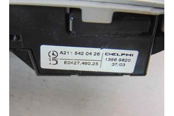 2118213058 INTERRUPTOR MERCEDES-BENZ CLASE E (BM 211) BERLINA