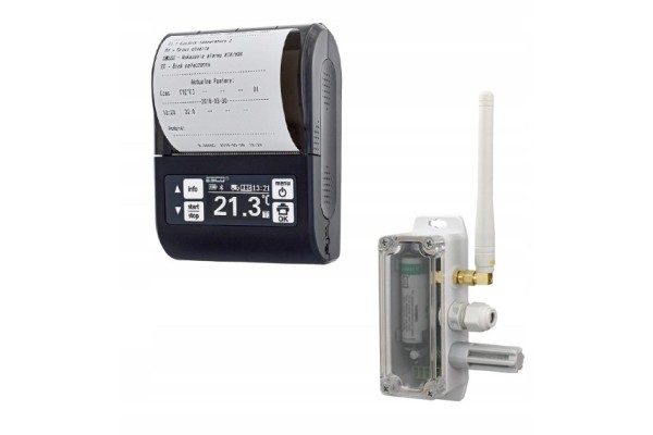 WIRELESS TEMPERATURE RECORDER ESCO DR203 with sensor Certificate Packaging status original