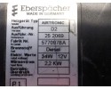 PEUGEOT EXPERT 252069 PARKING HEATER Product weight with unit packaging 3 kg