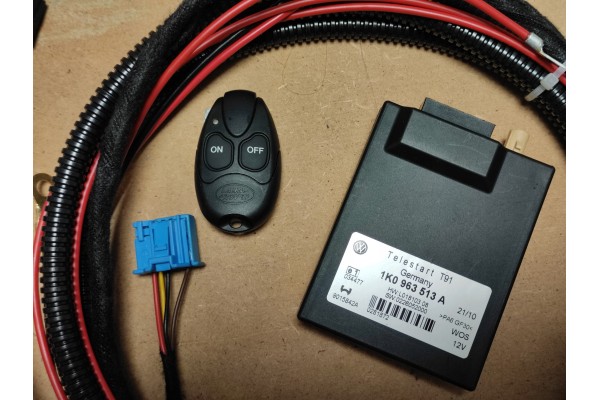 Expansión del calefactor Webasto VW T5 con climatización manual, rel