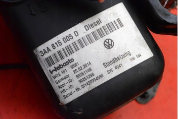 Calefactor estacionario Webasto 3AA815005D VW Passat B7 2.0 TDI 177 HP