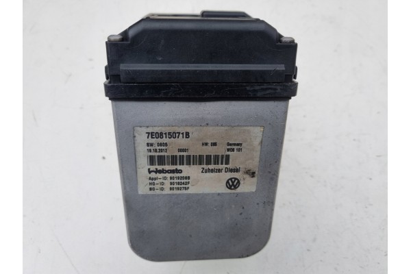 Webasto TT C VW T5 LIFT 7E0815071B Product weight with unit packaging 5 kg