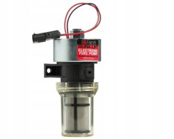 Carrier fuel pump with filter and stand off