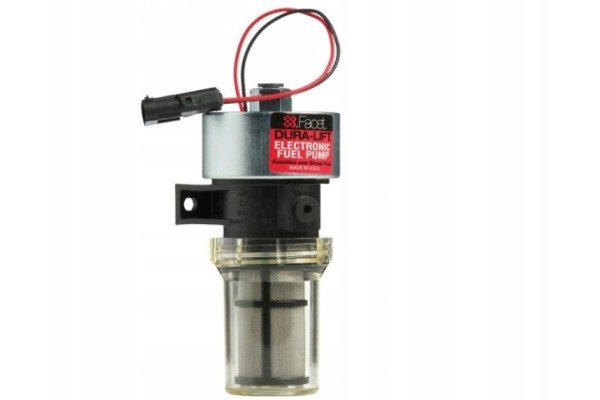 Carrier fuel pump with filter and stand off