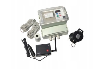 TEMPERATURE THERMOGRAPH ESCO DR202 WITH PANEL 2 sensors certificate
