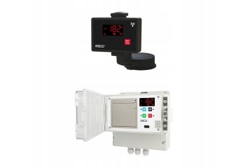 TEMPERATURE THERMOGRAPH ESCO DR202 WITH PANEL 2 sensors certificate Catalog number of the part 2809