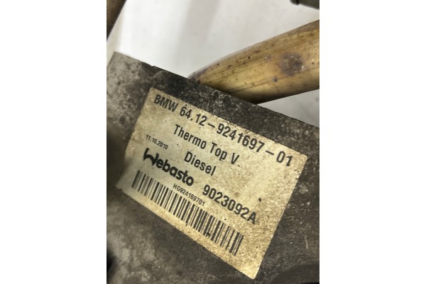 BMW SERIES 5 F10 F11 WEBASTO DIESEL COMPLETE 9241697 9184792 Part manufacturer BMW OE