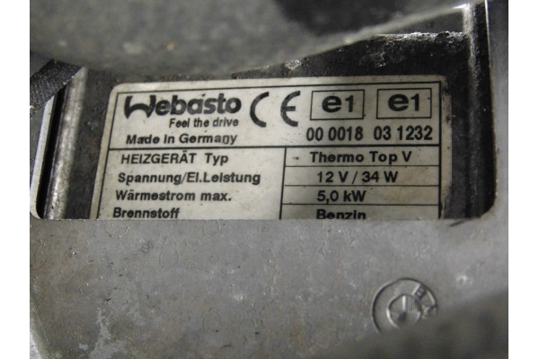 Webasto Completo 4.4 V8 N63 para BMW Serie 7 F01 F02 F04 F10 F06 2008-
