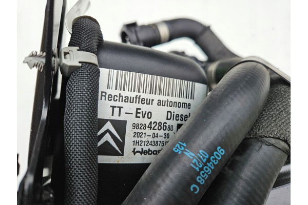 Webasto Thermo Top EVO Citroen Berlingo Peugeot 508 Rifter 9828428680 Product weight with unit packaging 7 kg