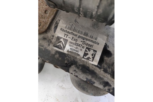 Calefacción estacionaria Webasto para Citroën Jumpy, Expert III y Pr