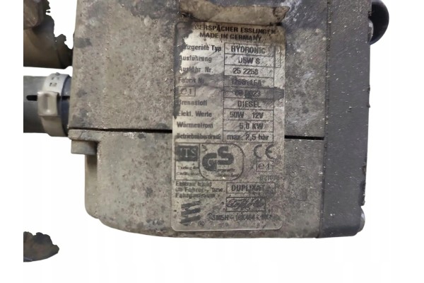 Webasto FORD FOCUS II Turnier DA_ 252258050000 1 6L diesel 2006 Catalog number of substitutes 252258