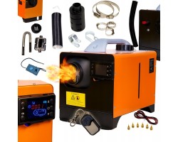 POWERFUL BLOWER 8KW HEATER power supply 12 230 diesel OIL HEATING