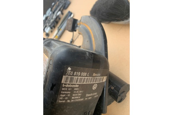 VW TRANSPORTER T6 WEBASTO HEATING 7e0819008L Catalog number of the part 7e0819008