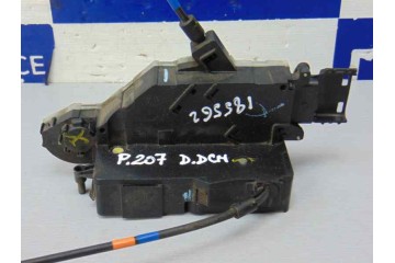 6 PIN CERRADURA PUERTA DELANTERA DERECHA PEUGEOT 207 X-Line 2006 6 PIN 185562 PEUGEOT - 1