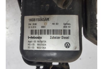 VW TOURAN 2 II 10 15r WEBASTO OGRZEWANIE POSTOJOWE 1K0815065AR Numer katalogowy czesci 1K0815065AR