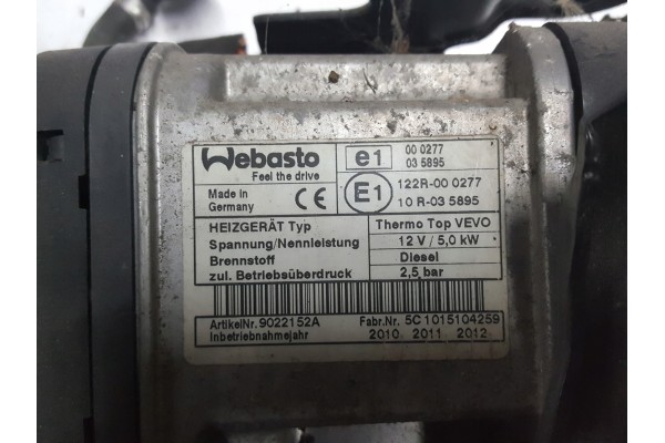 Calefactor Webasto VW Golf Touran Passat 1K0815065AR