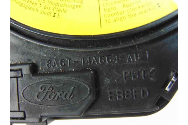 8A6T-14A664-AB ANILLO AIRBAG FORD FIESTA (CB1) Ambiente 2009 8A6T-14A664-AB 185774 FORD - 5