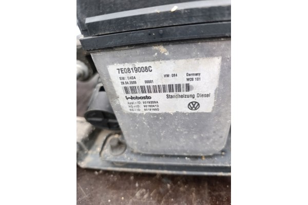VW T5 LIFT OGRZEWANIE POSTOJOWE WEBASTO DOGRZEWACZ 7E0819008C Producent czesci Volkswagen OE