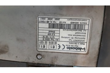 Ogrzewanie postojowe Webasto Air Top 5000D komplet Numer katalogowy czesci RBC1509
