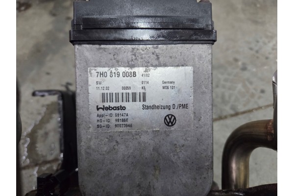 VW T5 ogrzewanie postojowe WEBASTO 7H0819008B Producent czesci Volkswagen OE