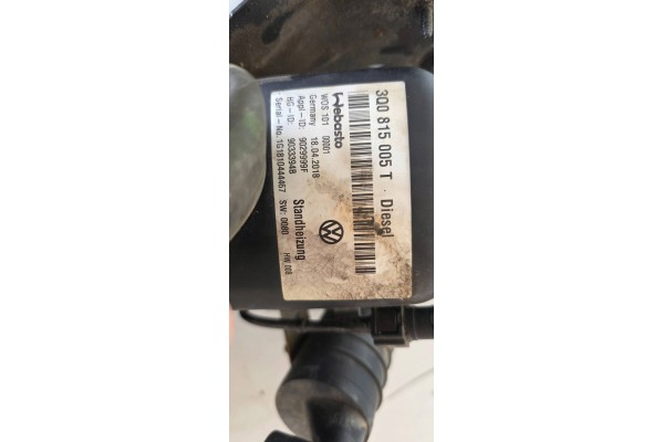 Parking heater Webasto Volkswagen PASSAT B8 3q0815005t Catalog number of the original 9029999F