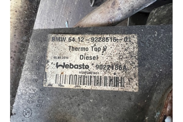 BMW F10 F11 WEBASTO THERMO TOP V KIT 9228616 Part manufacturer Webasto