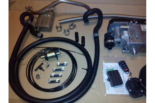 Set Webasto universal Thermo Top ZC 5 kW DIESEL remote control Assembly set Packaging status replacement