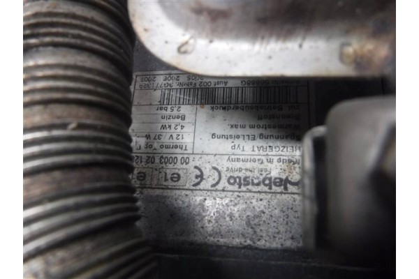 WEBASTO VW SHARAN 1 8T THERMO TOP E SET Catalog number of the part TOP E