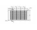 Rejilla para Calentador de Agua 12V 4,3 kW Siroco