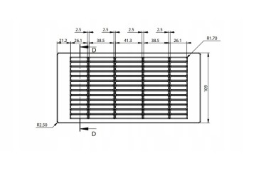 Rejilla para Calentador de Agua 12V 4,3 kW Siroco