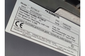 Aire Acondicionado de Aparcamiento Dometic RT780 para Ford F-Max 500 E