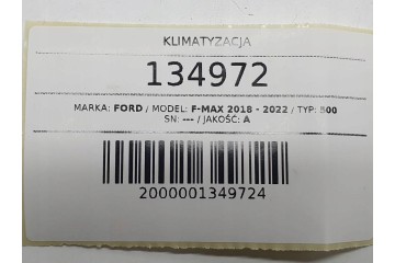 Aire Acondicionado de Aparcamiento Dometic RT780 para Ford F-Max 500 E