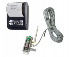 Temperature recorder DR203 ESCO 2 sensors